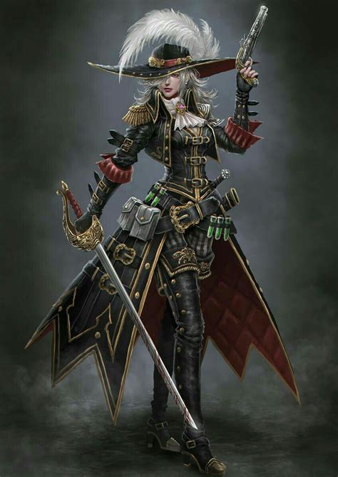 Female hunter of dark magic users